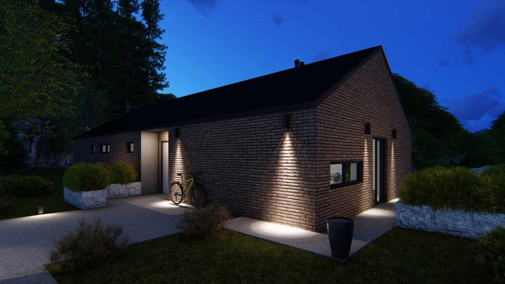 Tesla hus. Skisse prosjekt for privat kunde på Nordstrand.